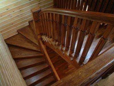 Проектирование деревянных лестниц