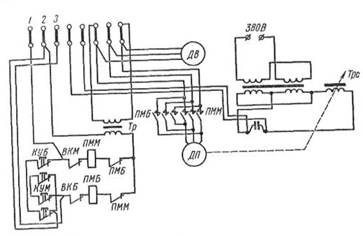 Электрическая схема трансформатора ТСД-1000-3